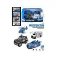 Small City Patrol Car Set - სათამაშო პოლიციის მანქანები