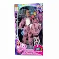 Fashion Doll With Plush Cat Costume – სათამაშო თოჯინა კატის ფორმით