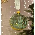 Christmas Flower Ornament Ball Hanging Decoration - ნაძვის ხის სათამაშო