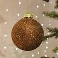 Glitered Ball Hanging Decoration - ნაძვის ხის სათამაშო