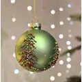 Christmas Ball With Tree Hanging Decoration - ნაძვის ხის სათამაშო