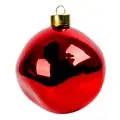 Red Christmas Ball Hanging Decoration - ნაძვის ხის სათამაშო