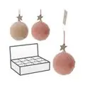 Fluffy Ball Christmas Hanging Decoration - ნაძვის ხის სათამაშო