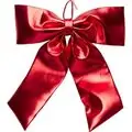Red Bow Christmas Decoration - საახალწლო ბაფთა