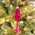 Champagne Glass Hanging Decoration - ნაძვის ხის სათამაშო