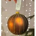 Coffee Glass Ball Hanging Decoration - ნაძვის ხის სათამაშო