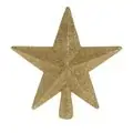 Gold Glitter Star Christmas Tree Topper  - ნაძვის ხის წვერის დეკორი