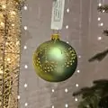 Christmas Flower Ornament Ball Hanging Decoration - ნაძვის ხის სათამაშო