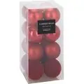 Red Christmas Ball Hanging Decoration - ნაძვის ხის სათამაშო