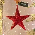 Red Crystal Hanging Decoration - ნაძვის ხის სათამაშო