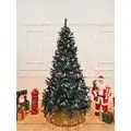 Christmas Tree With Snow-Covered Branches, Pine Cones And Berries 210 CM - ნაძვის ხე დათოვლილი ბოლოებით, გირჩით და კენკრით