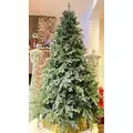 Christmas Tree PE + PVC 240 CM Light Green - საახალწლო ნაძვის ხე შერეული სილიკონის წიწვებით