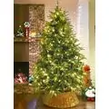 Christmas Tree With Lights PE + PVC 225 CM - ნაძვის ხე შერეული სილიკონის წიწვებით და განათებით