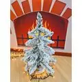 Snow-Covered Mini Christmas Tree საახალწლო ნაძვის ხე 45CM (OT2321)