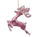 Pink Deer Hanging Decoration - ნაძვის ხის სათამაშო