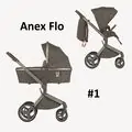 Anex Flo 2x1  #1 საბავშვო ეტლის კომპლექტი