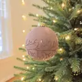Leaf Ball Hanging Decoration - ნაძვის ხის სათამაშო