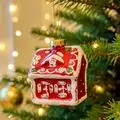 Village House Hanging Decoration - ნაძვის ხის სათამაშო