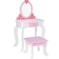 Heart Wooden Dresser Set  - ხის საბავშვო ტრილიაჟი