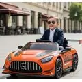 Mercedes AMG Orange - ელექტრო მანქანა კაუჩუკის საბურავებით