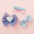 Unicorn Bubbles three hair clips Blue - საბავშვო თმის აქსესუარების ნაკრები