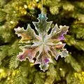 Snowflake Christmas Hanging Decoration - ნაძვის ხის სათამაშო