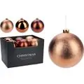 Christmas Ball Hanging Decoration Coffee 14 cm - ნაძვის ხის სათამაშო