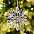 Snowflake Christmas Hanging Decoration - ნაძვის ხის სათამაშო