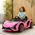 Lamborghini Sport Car Pink - ელექტრო მანქანა