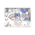 Newborn Baby Doll With Scarf & Gloves - სათამაშო ახალშობილი თოჯინა აქსესუარები