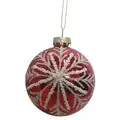 Snowflake Ball Hanging Decoration - ნაძვის ხის სათამაშო