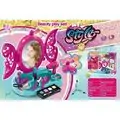 Beauty Play Table Pink Set - საბავშვო დასადგამი ტრილიაჟი