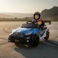 Sports Electric Car Blue - ელექტრო მანქანა