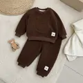 Fluffy Winnie-the-Pooh 2 In 1 Set Brown - საბავშვო ორეული