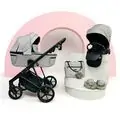 Adamex Vasco 3 in 1 Stroller TK56 - საბავშვო ეტლის კომპლექტი