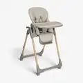 KikkaBoo Highchair Olive Beige - საკვები სკამ-მაგიდა