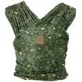KikkaBoo Sling Isla Secret Garden Deep Green - ახალშობილის სლინგი