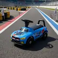 BMW Sport Car blue-გადასაჯდომი მანქანა