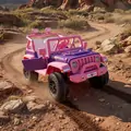 Electric Jeep Barbie Pink-ელექტრო ბარბის მანქანა
