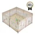 Moni Playpen GameZone 120*120 with accessories beige - მანეჟი