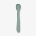 KikkaBoo Spoon Platinum Silicone Sage - საბავშვო კოვზი