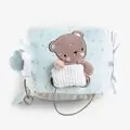 kikkaboo Plush cube Dream Big Blue - სათამაშო რბილი კუბი