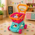Dede 03032 MARKET TROLLEY  WITH BASKET სათამაშო მარკეტის აქსესუარები