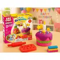 Dede 03575 ART CRAFT BIRTHDAY PLAY DOUGH SET 150 GR საბავშვო პლასტელინების ნაკრები