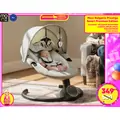 Cangaroo Baby swing Prestige light grey საბავშვო ელექტრო შეზლონგი
