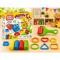 Dede ART CRAFT GEOMETRIC SHAPES DOUGH SET 200 GR საბავშვო პლასტელინების ნაკრები 03682