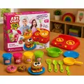 Dede 03332 ART CRAFT KITCHEN DOUGH SET 12 PCS 224 GR საბავშვო პლასტელინის ნაკრები