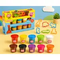 Dede 03290 ART CRAFT COLOURFUL DOUGH SET 16 PCS 560 GR საბავშვო პლასტელინის ნაკრები