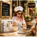 Wooden Toy Mixer - ხის სათამაშო მიქსერი აქსესუარებით
