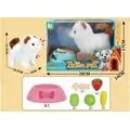 Walking Cat with Pet House and Bone-მოსიარულე კატა სახლით და აქსესუარებით